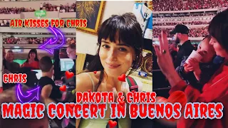 😍 NEW! DAKOTA JOHNSON & CHRIS MARTIN - Magic Concert in Buenos Aires 💟NEW DAKOTA JOHNSON 💕