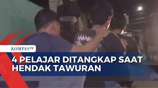 Polisi Lepaskan Tembakan Peringatan saat Tangkap 4 Pelajar yang Hendak Tawuran