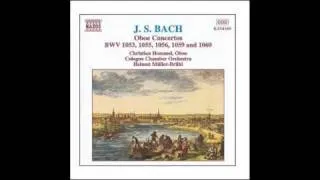 JS Bach - Concerto for Oboe and Violin in C minor (BWV 1060), 1