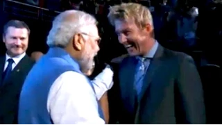 Welcome 'Modi ji', Brett Lee tells Indian Prime Minister in Sydney