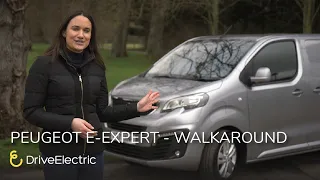 DriveElectric's Peugeot E-Expert electric van walk around