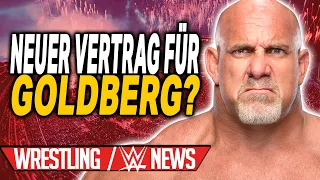 Wird Goldbergs Vertrag verlängert?, Update zu Lesnars Chamber Einsatz | Wrestling/WWE NEWS 25/2022