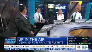 Kenny Dichter, Founder & CEO, Wheels Up on CNBC Squawk Box 10-6-2017