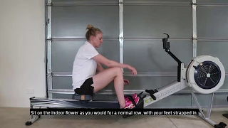 Concept2 Indoor Rower Exercises: Legs Only