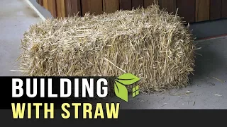 Building air tight with straw bale (FOR BUILDING PERFORMANCE)