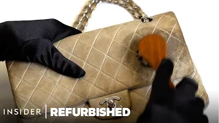 How A Soiled White Chanel Bag Is Professionally Restored | Refurbished | Insider