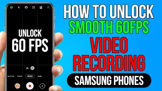 How to Unlock 60fps Video in Samsung Phone | Samsung 60Fps Video Recorder Camera Trick 2021