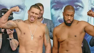 Oleksandr Usyk vs. Chazz Witherspoon FULL WEIGH IN & FINAL FACE OFF | Matchroom Boxing USA