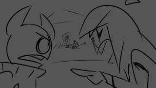 Lila and Demon kid fight scene (Spooky Month Tender Treats) - extra scene