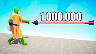 1.000.000 DAMAGE ARCHER vs ZOMBIE UNITS - TABS | Totally Accurate Battle Simulator 2024