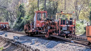 Norfolk Southern's R3 Dual Rail Gang replacing ribbon rail on the EC-line (Part 1) - 12/3/2020