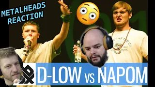 BEATBOX REACTION | NaPom VS. D-LOW - 2017 Semifinal | Metalheads Reaction