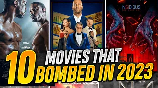 Hollywood's biggest flops: Top 10 Movies That Tanked in 2023