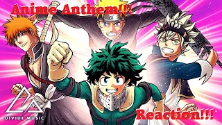 ANIME ANTHEM REACTION!! - "TO THE END" - DIVIDE MUSIC!!!