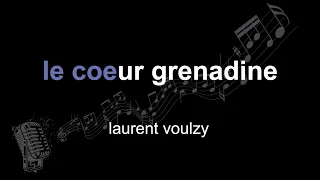 laurent voulzy | le coeur grenadine | lyrics | paroles | letra |