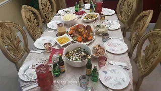 Праздничный стол! Ужин на День благодарения! Как мы его готовим по всем правилам