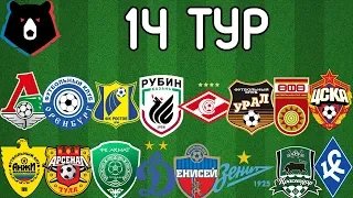 Российская футбольная премьер-лига (Результаты 14 тура) // ПОВАНГУЕМ