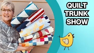 Trunk Show Of Last Years Quilts From Sister Chicks Quilting