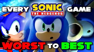 Every Main Sonic Game Ranked from Worst to Best