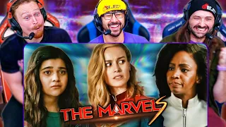 THE MARVELS TRAILER REACTION!! Marvel Studios' Teaser | Trailer Breakdown