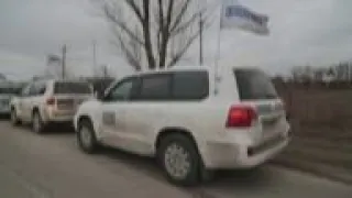 OSCE members leave rebel held area of Donetsk