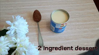 Mix Condensed Milk with Cocoa Powder & you'll be amazed by the result delicious combination