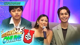 Fun chikahan with TNT champions Reiven, JM, and Lyka | Showtime Online U