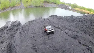 Traxxas trx4 ford bronco crawling mud and water part 1