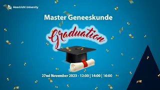 Diploma uitreiking Master Geneeskunde