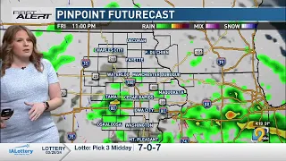 KCRG First Alert Forecast: Thursday Afternoon, March 28th