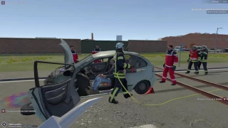 Emergency 112 The Firefighting Simulation - Car Crash