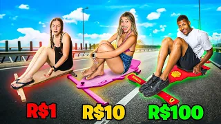 CARRINHO DE ROLIMÃ DE R$1,  R$ 10 OU R$ 100 ?? ( QUAL O MELHOR ?)