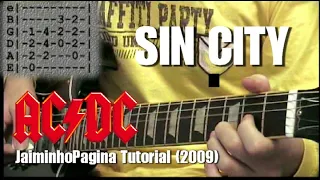 Guitar Lesson - "Sin City" (AC/DC) Original JaiminhoPagina Series (2009)