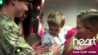 Emotional Military Family Reunion