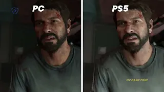 The Last of Us Part I | PC vs PS5 | Graphics Comparison | Side By Side | NV Game Zone