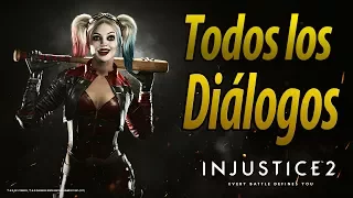 Injustice 2 | Español Latino | Todos los Diálogos | Harley Quinn | PS4 |