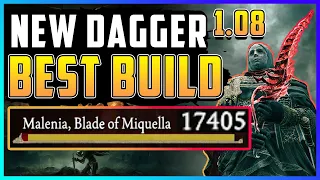 ELDEN RING: BEST DAGGER BUILD NEW 1.08!!!