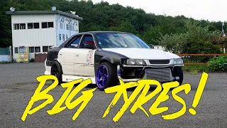 Drifting With 265 Tyres On My Stock Powered JZX100 Chaser! (Ebisu Circuit)