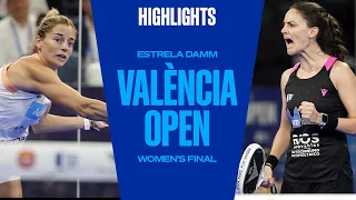 Women's Final Highlights (Salazar/Triay vs Brea/Icardo) Estrella Damm València Open 2022