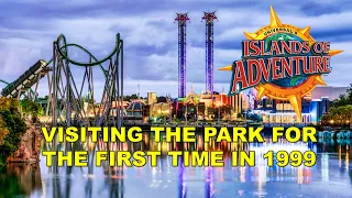 Restored 1999 VHS Home Video: Visiting Islands Of Adventure For The First Time!