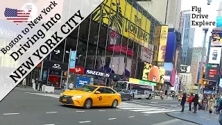 Driving To New York City - First Time British Drivers In NYC