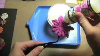 How to make Simple Sugared Flowers w/ Diamond Dust