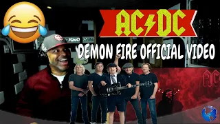 AC DC   Demon Fire Official Video - Producer Reaction
