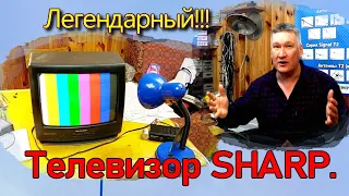 Всё расплылось. Там пайку поправить и всё. SHARP на кухне. Ремонт телевизора. Май 2024 года.