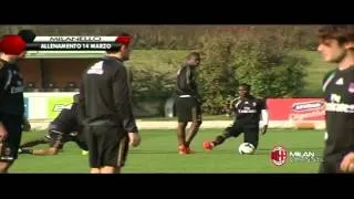 Milanello Allenamento 14-03-2014 Part 1