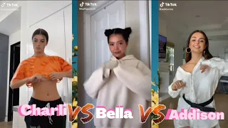 Charli d'amelio vs Bella proach vs Addison rae Tik Tok Battle compilation ♡