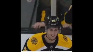 Bruins Marc McLaughlin First NHL Goal Vs Devils