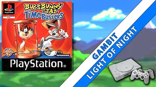 Bugs Bunny & Taz Time Busters - Стрим  Прохождение #1 (GamBit & Light Of Night) [Playstation, PS1]