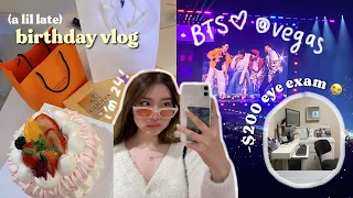 a late bday vlog & bts concert in vegas