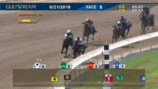 Gulfstream Park Carrera 5 - 21 de Junio 2018